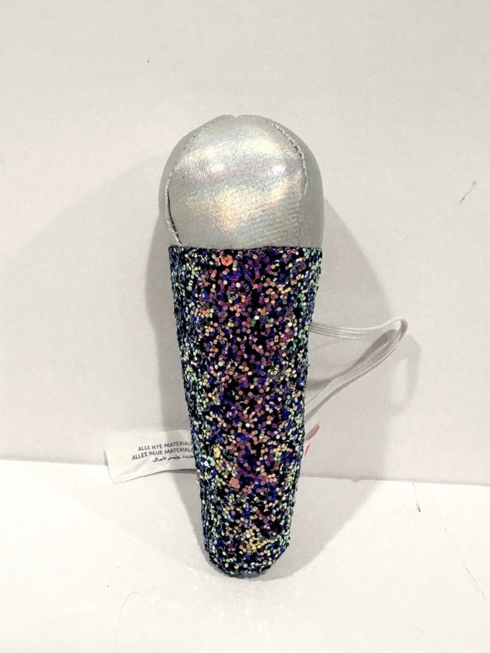 Build-A-Bear Honey Girls Blue Purple Glitter Microphone